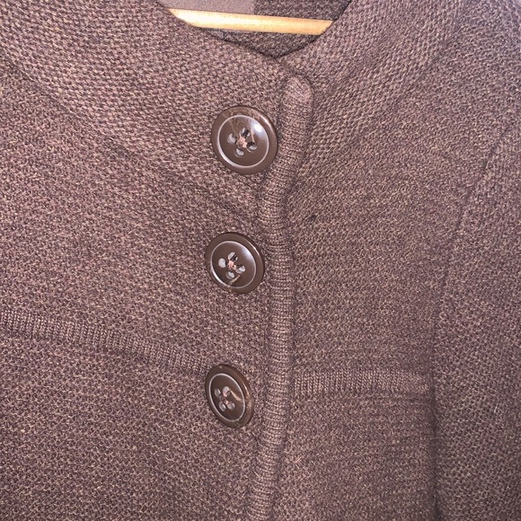 Fenn Wright Manson brown lambs wool sweater - Picture 6 of 8